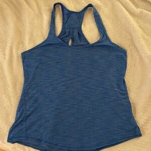 Lululemon Salute the Sun Singlet II Tank, 12, Lakeside Blue